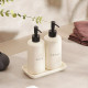 Ceramic Soap Dispenser Set - 3 Pcs